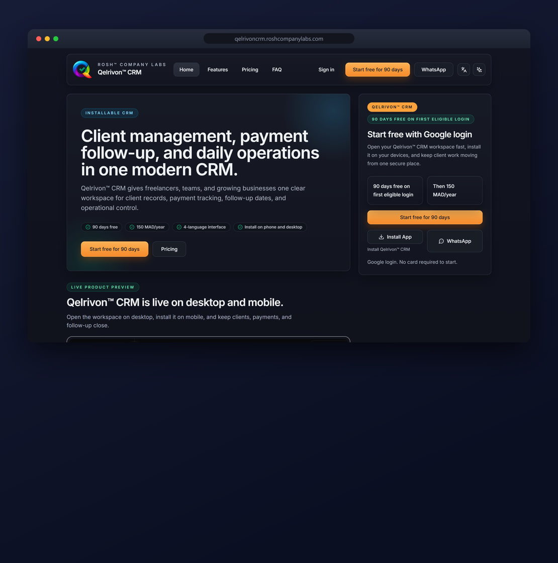 Qelrivon™ CRM Network & Automations
