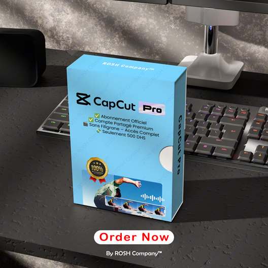 CapCut Pro — ROSH™ Company Labs