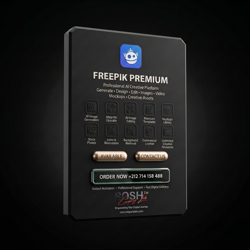 Freepik Premium — premium digital product by ROSH™ Company Labs